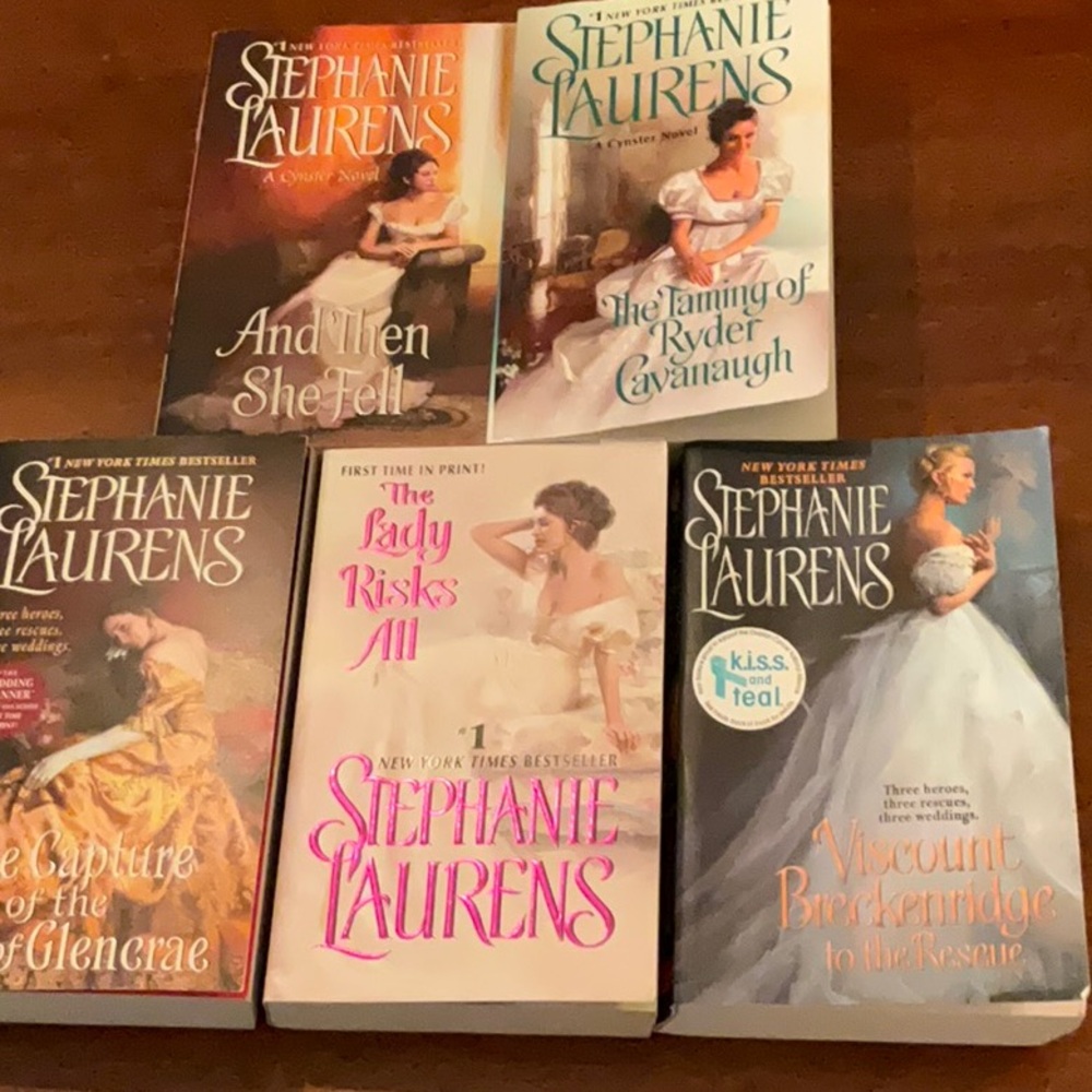 Historical romance by Stephanie Laurens Novel Collection